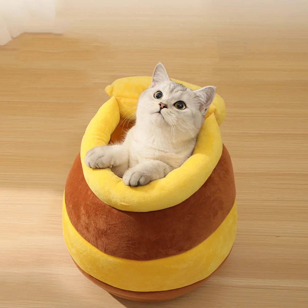 Comfy Honey Pot Pet Bed